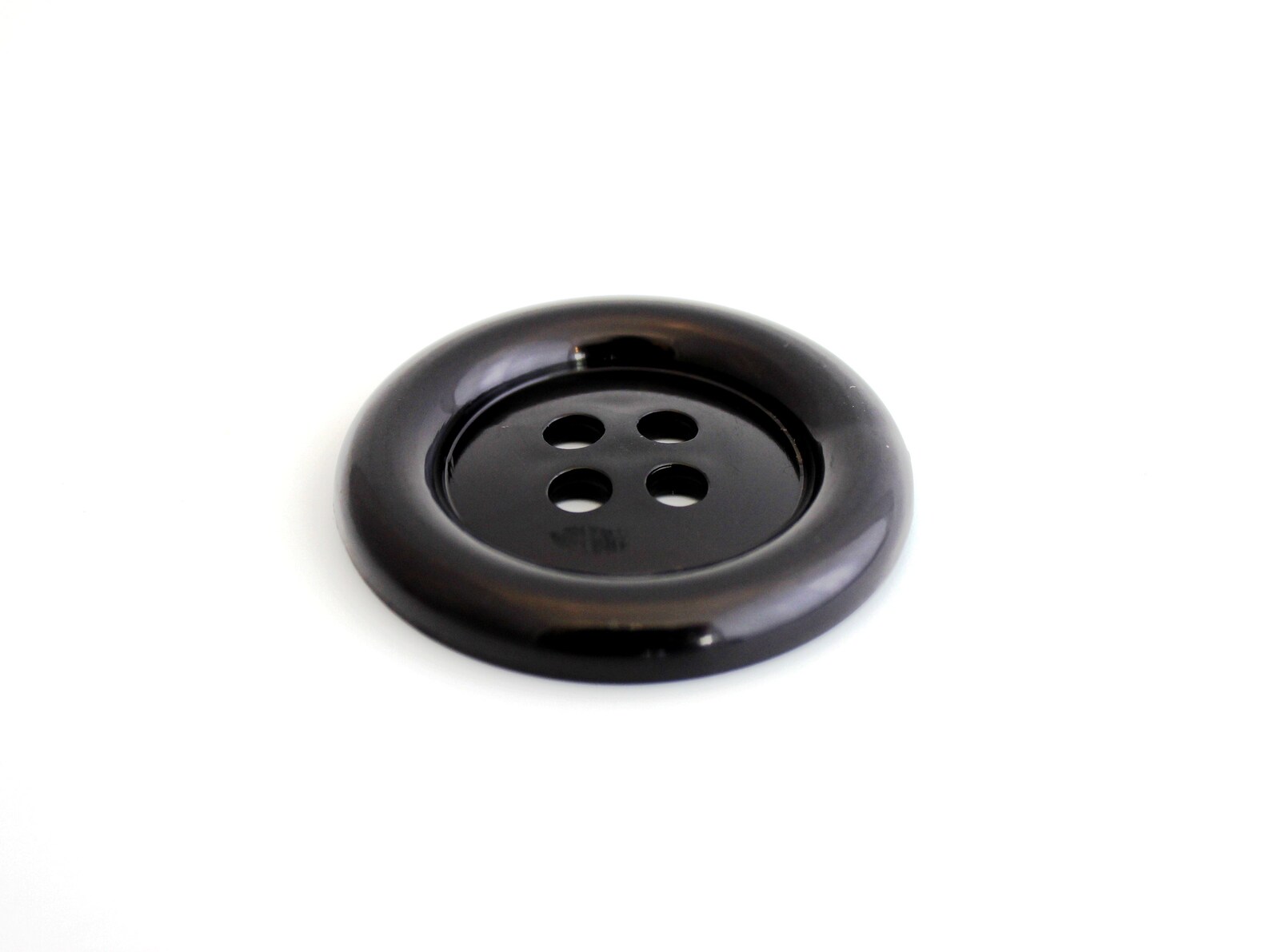 Giant BLACK Buttons Giant Plastic Buttons 5cm Extra Large Etsy