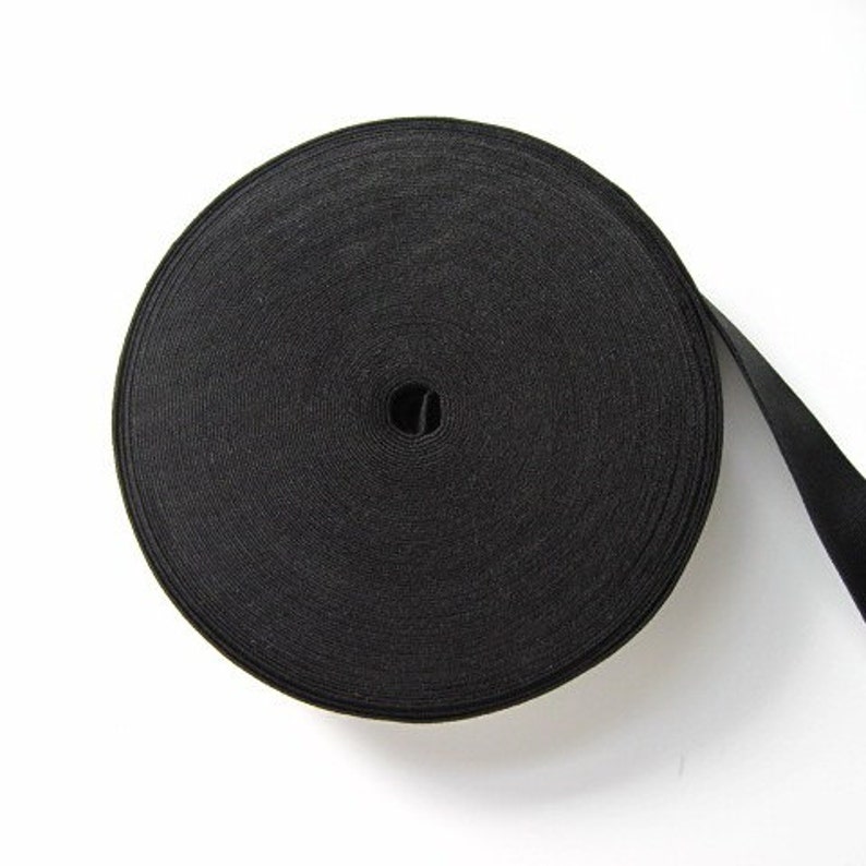 elastic waistband dressmaking elastic sewing supplies 1 Elastic 5m black Black dress elastic UK haberdashery black elastic waistband