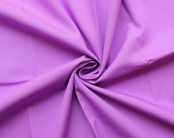 Bright Purple Cotton Poplin Fabric - Rose and Hubble LOTUS
