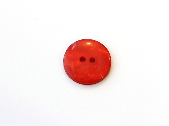 Giant RED Buttons, 6.5cm Super Xl Plastic Buttons, Extra Large