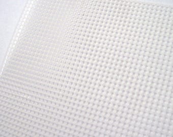 2x Plastic canvas grid, bag making, cross stitch canvas, embroidery canvas, bag bottom, bag reinforcement, bag making supplies, cross stitch