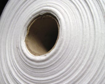 9" buckram, dubbelzijdig opstrijkbaar buckrum, benodigdheden voor het maken van gordijnen, stoffen versteviging, zwaargewicht bekleding, stofferingbenodigdheden, Britse winkel