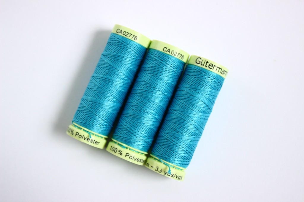 Rainbow thread, mermaid variegated cotton thread, Gutermann variegated  Sulky cotton, multicoloured sewing and embroidery thread, Shade 4109