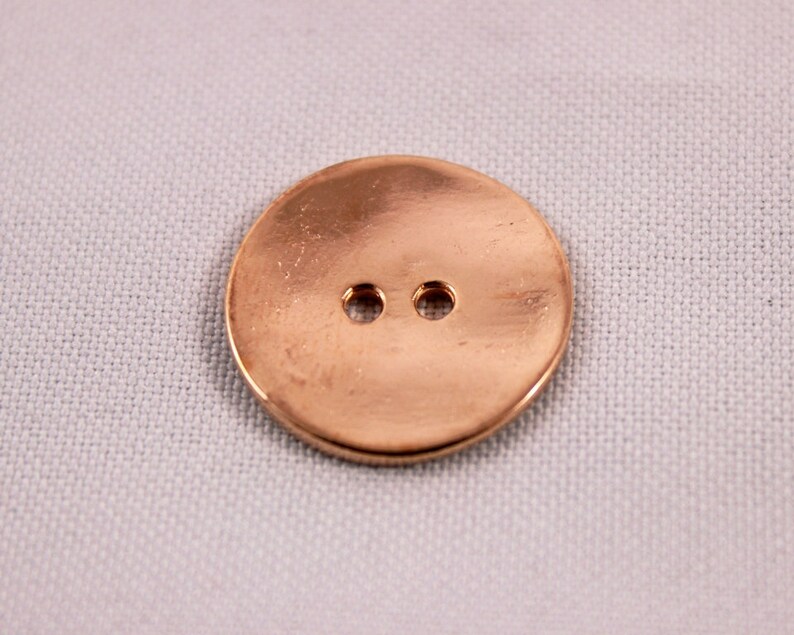Rose Gold Buttons Metallic Rose Gold Dress Buttons Rose Gold Etsy