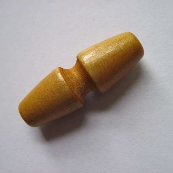 Traditional wooden toggles, wooden toggles, wooden buttons, paddington bear toggles, traditional buttons, 35mm UK SELLER