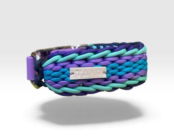 Collare per cani in paracord, collare fatto a mano, impermeabile