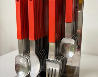 ABERT 24-piece cutlery set - Italy - 1980s design