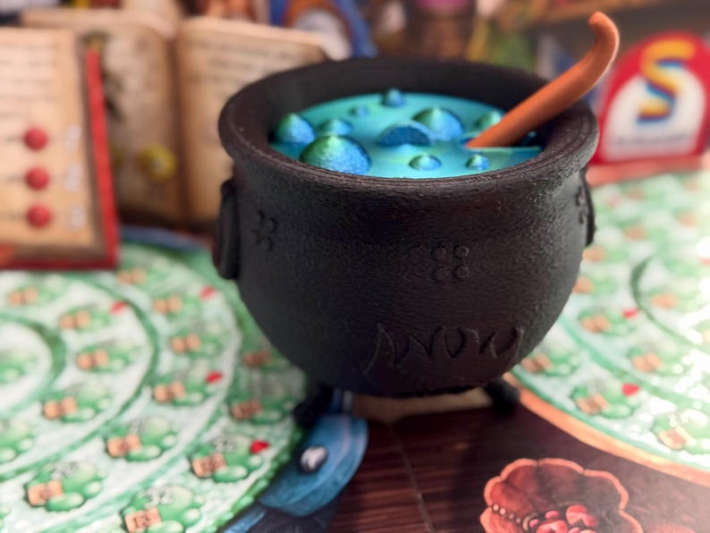 Quacks of Quedlinburg Token Cauldron | Bag Replacement Upgrade ...