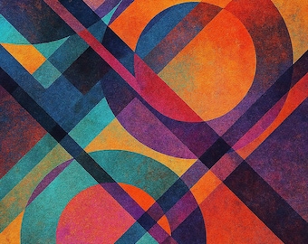 Abstract Digital Wall Art – Instant Download