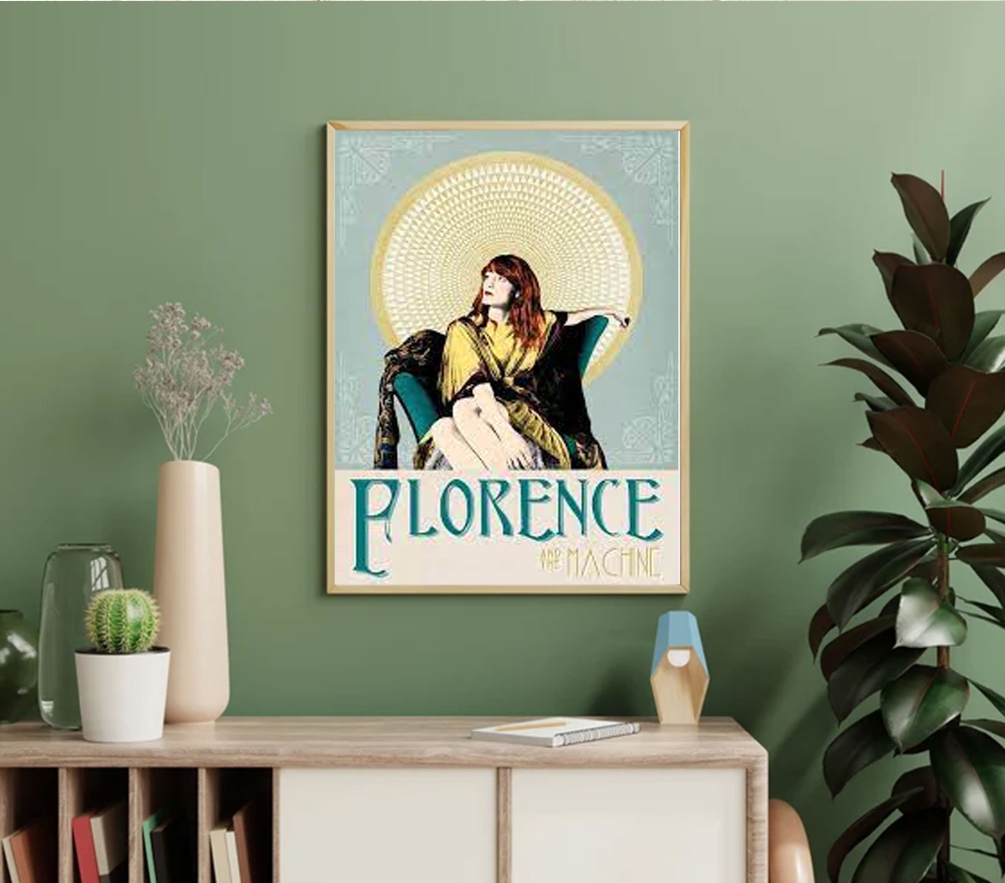 Florence And The Machine Concert Poster