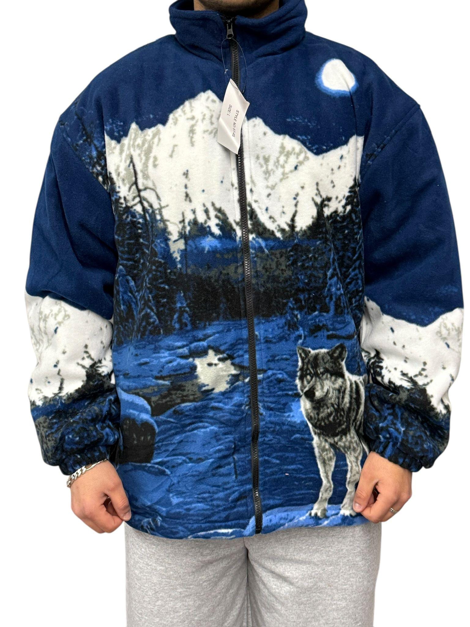 Wolf Fur Coat - Etsy Canada