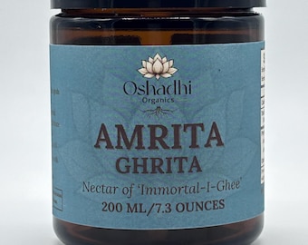 Amrita Ghrita: Nectar of Immortality Ghee (200 ML)