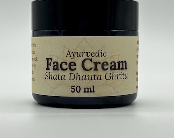 Ayurvedic Face Cream - Manjishta, Saffron, Rose, Frankincense+