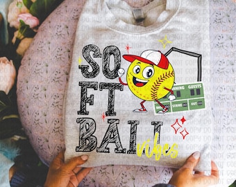 Retro Softball Png, Softball Game Day Digital Download, Softball Mom png