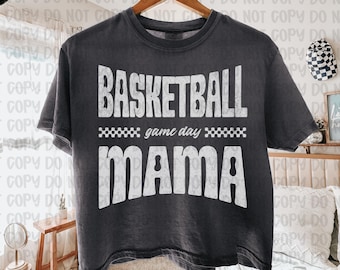 Vintage Basketball Mom Png, Retro Basketball Mom Game Day Digital Download