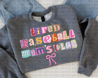 Preppy Baseball Mom Png, Retro Sports Mom Shirt Design, Baseball Game Day Coquette png, Baseball Mama Sublimation png