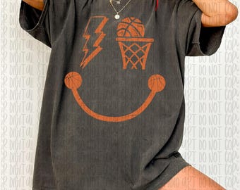 Retro Basketball Png, Basketball Mom Shirt Design, Basketball Mom Sublimation, Basketball Game Day Digital Download