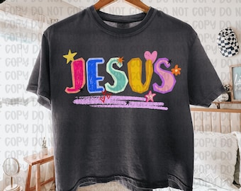 Preppy Jesus Png, Retro Christian Bible Verse png, Faith Based Digital Sublimation, Boho Christian png, Trendy Jesus png