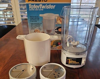 Vintage Presto Tater Twister Curly Fry Potato Slicer Cutter*No Instruction book*