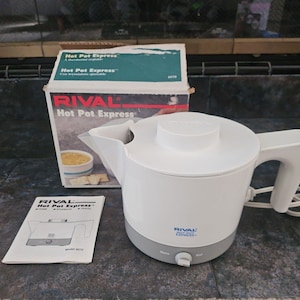Vintage 1990s Rival Hot Pot Express 4070 | Electric Kettle Tea Pot Tested