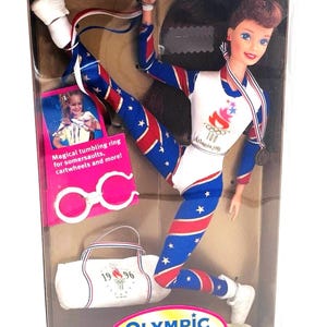Tenue De Gymnastique Vintage Barbie - Taille 30 Pour Poupée Collector