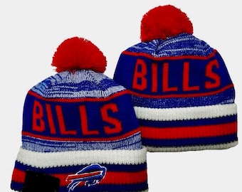 Buffalo Bills Beanie Pom Hat Adult Size