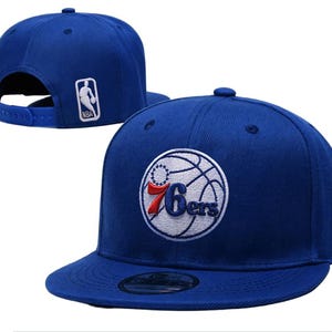 Philadelphia Sixers 76ers 9Forty Blue Snapback Adjustable Ball Cap Adult Size