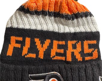 Philadelphia Flyers Beanie Pom Hat Adult Size