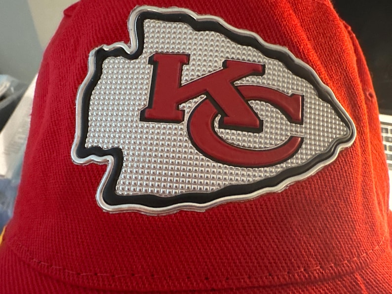 Kansas City Chiefs vissershoedje rood volwassen maat (groot) / x-large afbeelding 3