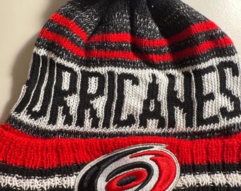 Carolina Hurricanes Beanie Pom Hat Adult Size