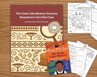 The Cake Mystery Book Literature Guide, Homeschool Printable Activities (PDF Download) Ages 6-9