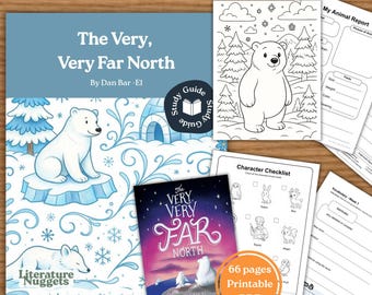 The Very, Very Far North Literature Guide, Homeschool Printable Activities (PDF Download) Ages 6-9