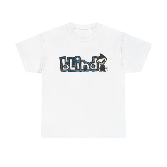 Vintage Blind Grim Reaper T Shirt - Vintage Skate Shirt - Grim Reaper