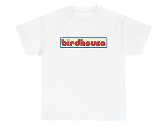 Retro Birdhouse Skate Tee Shirt, Vintage Birdhouse Skateboarding Tee Shirt, Vintage Skate T Shirt, Skating T Shirt
