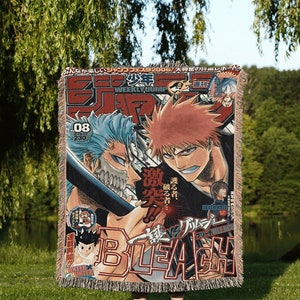 Anime Fire Pirate Tapestry Photo Blanket Woven 50 X 60 