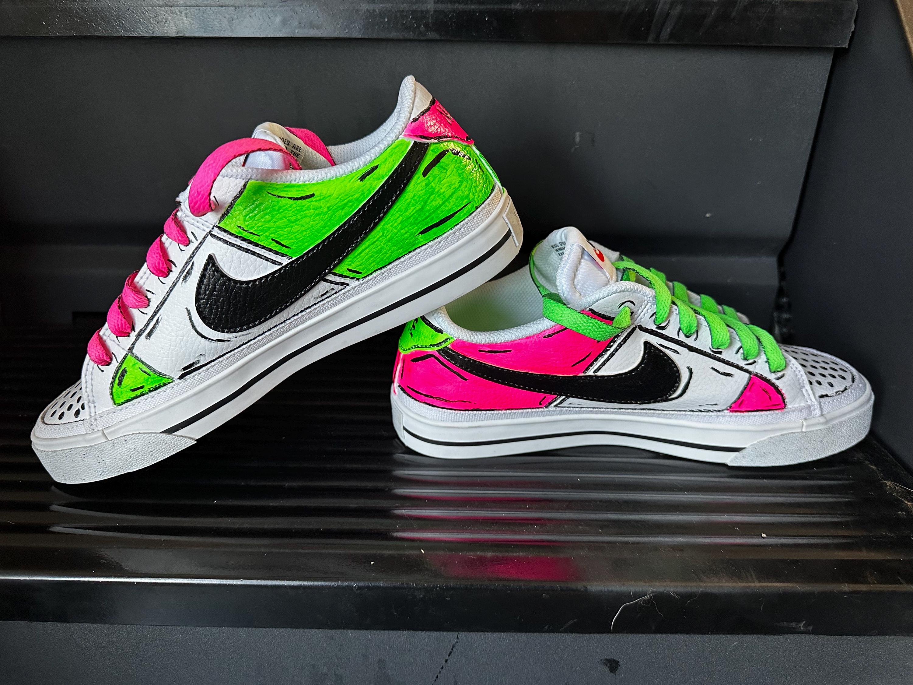 Neon Nike Shoes - Main Image