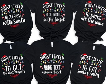 Funny Family Matching Christmas Shirt, 60 Quotes Tee