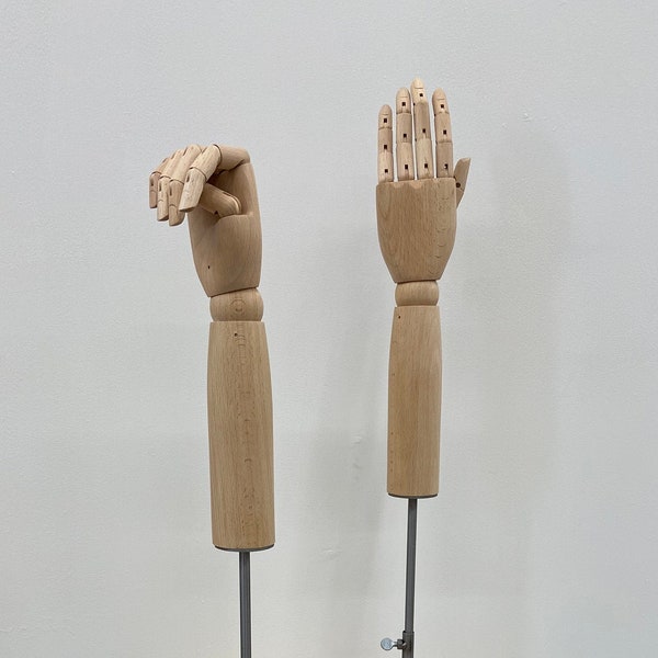 Articulated Wood Hand-Perfect for Displaying Gloves or other Accessories!