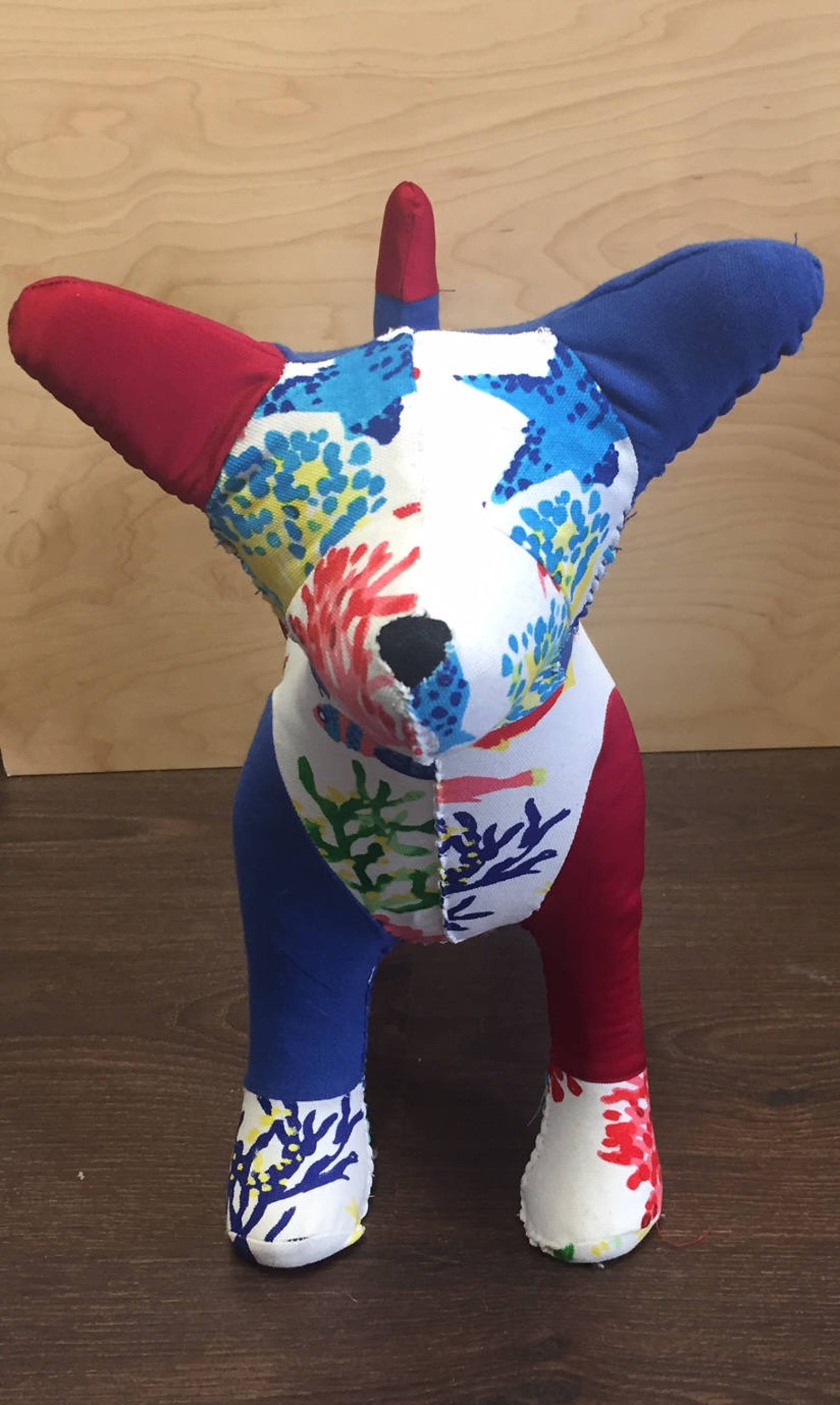 Professional Quality Dog Display Mannequin - Custom Patchwork Sparky ...