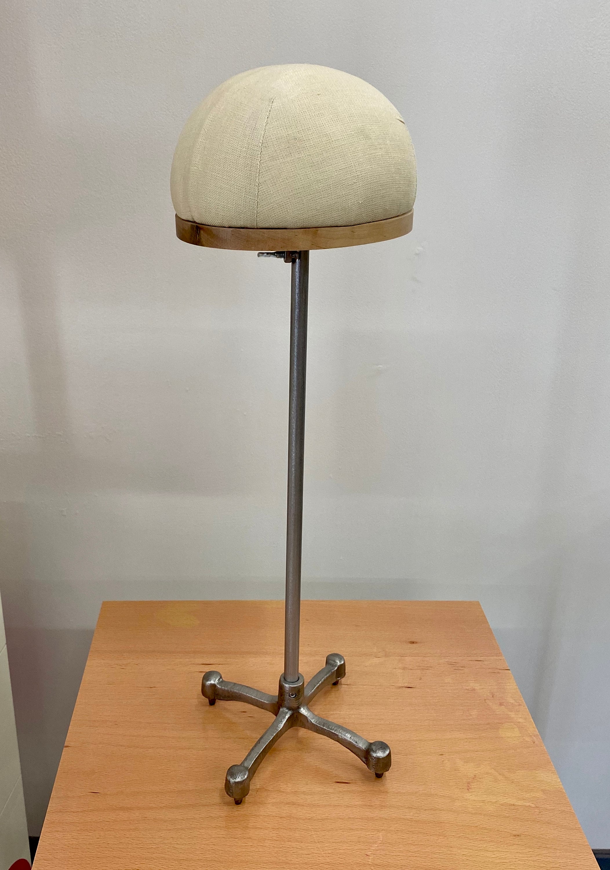Hat Dome Display Head Form With Adjustable Metal Stand Etsy