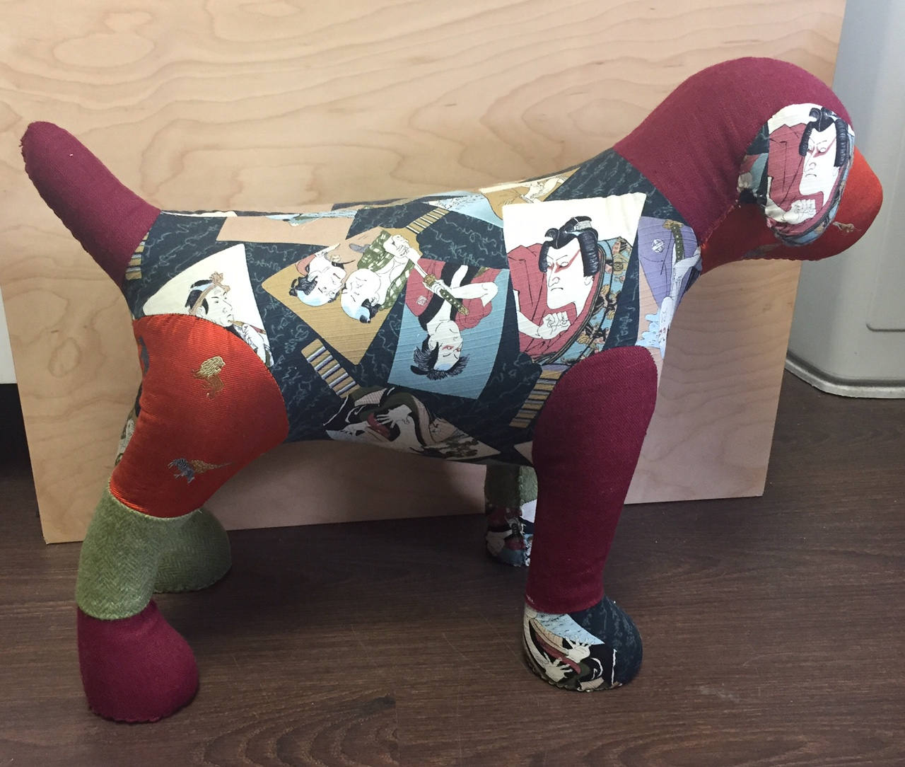 Professional Quality Dog Display Mannequin - Custom Patchwork Dog ...