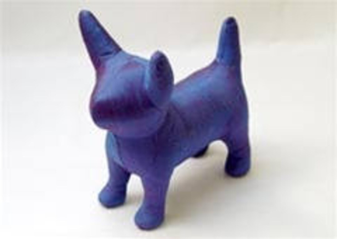 Professional Quality Dog Display Mannequin - Petite Dog, Fabric Covered ...