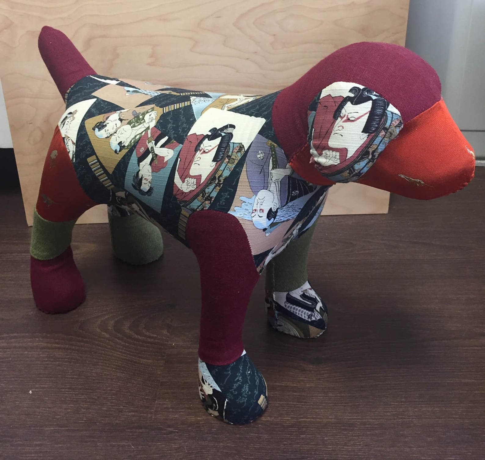 Professional Quality Dog Display Mannequin - Custom Patchwork Dog ...