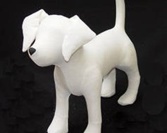 Professional Quality Dog Display Mannequin - Medium Chula Dog, Fabric ...