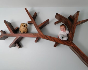 TREE BRANCH BOOKSHELF