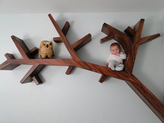 Tree Branch Bookshelf Etsy