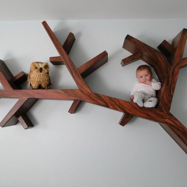 TREE BRANCH BOOKSHELF