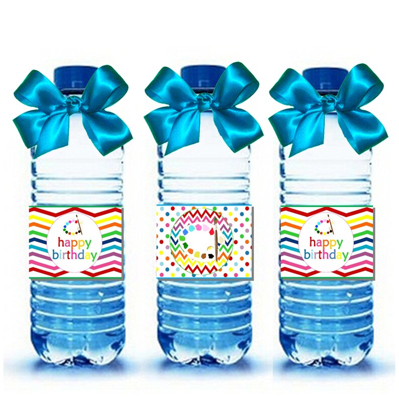 Personalized Printable Download Paint Party 5x7 Invite and Party Decorations