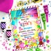 CANDY Party INVITATION - Personalized Printable Download