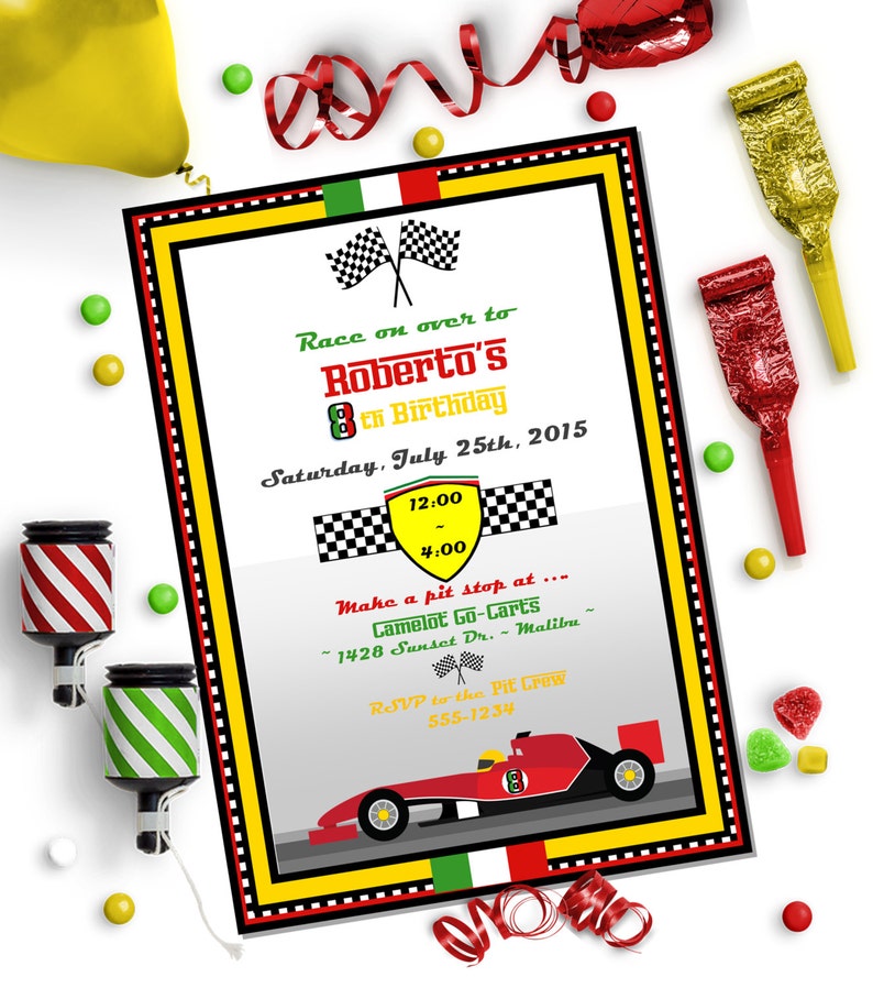 RACE Automobile INVITATION - Editable do-it-yourself Template ~ Printable Down load picture relating to Race Car Template Printable titled RACE Vehicle INVITATION - Editable do-it-yourself Template ~ Printable Obtain